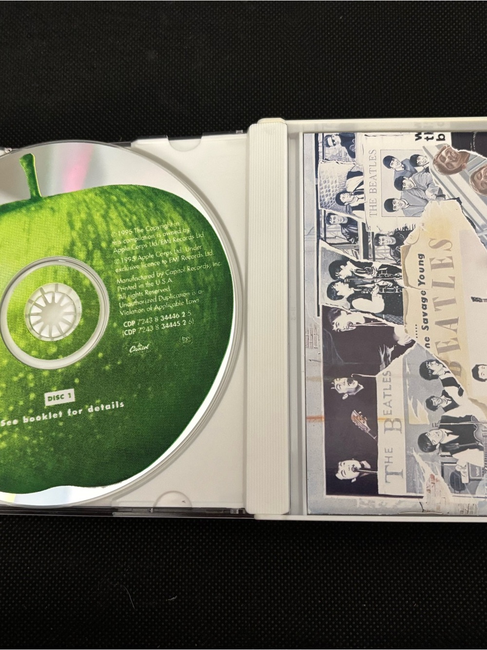 The Beatles Anthology 1 - 2 CD Set (1995) Capitol Apple Records EUC - Picture 4 of 7